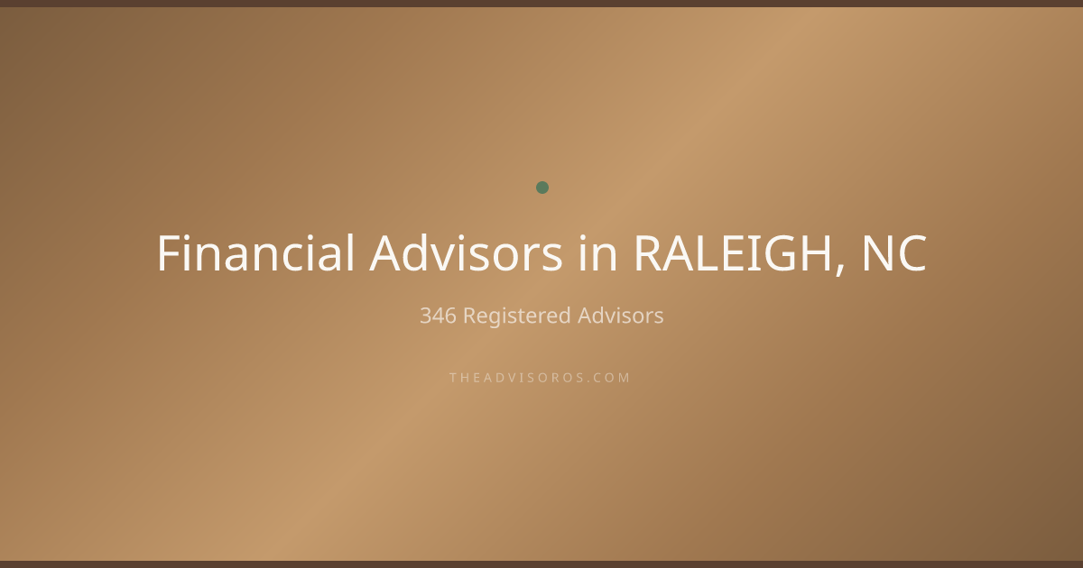 Financial Advisors in RALEIGH, North Carolina | AdvisorOS Directory