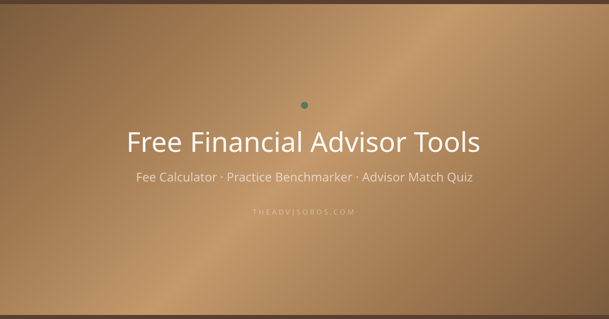 Free Financial Advisor Tools | AdvisorOS
