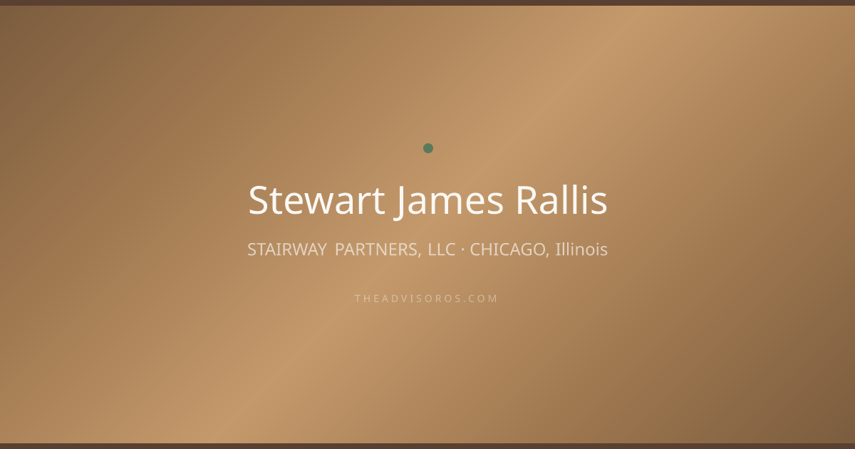 Stewart James Rallis - Financial Advisor in CHICAGO, Illinois | AdvisorOS